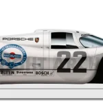 Plaque Aluminium Porsche 917 K Martini #22 Le Mans 1971